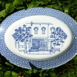 Artist Sally Dundas created this piece to commemorate her friend's store The Tin Taj