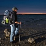 Hiking the coast line of East Grand Traverse Bay. Experience Pure Michigan