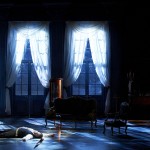 11-12-03-a-MC-D-948Mark Delavan as Scarpia (left, ground) and Adrianne Pieczonka as Tosca in the Canadian Opera Company production of Tosca, 2012. Conductor Paolo Carignani, director Paul Curran, set and costume designer Kevin Knight, and lighting designer David Martin Jacques. Photo: Michael Cooper 11-12-03-a-MC-D-948Mark Delavan as Scarpia (left, ground) and Adrianne Pieczonka as Tosca in the Canadian Opera Company production of Tosca, 2012. Conductor Paolo Carignani, director Paul Curran, set and costume designer Kevin Knight, and lighting designer David Martin Jacques. Photo: Michael Cooper