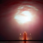 Russell Braun as Jaufré (downstage left), acrobat Evelyne Allard (back, left), Erin Wall as Clémence (back, centre), acrobat Annie-Kim Déry (back, right) and Krisztina Szabó as the Pilgrim (downstage right) in the Canadian Opera Company production of Love from Afar, 2012. Photo: Michael Cooper 11-12-04-MC-D-1434 âRussell Braun as Jaufré (downstage left), acrobat Evelyne Allard (back, left), Erin Wall as Clémence (back, centre), acrobat Annie-Kim Déry (back, right) and Krisztina Szabó as the Pilgrim (downstage right)