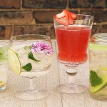 The Vidal Elixir, The Springtime Sauvjito, The Rosé Violette, and The Grigio Waltz