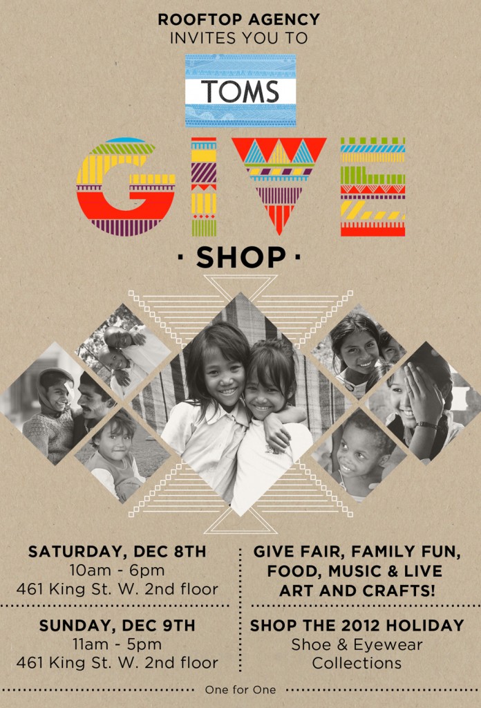 TOMS HOLIDAY GIVE SHOP