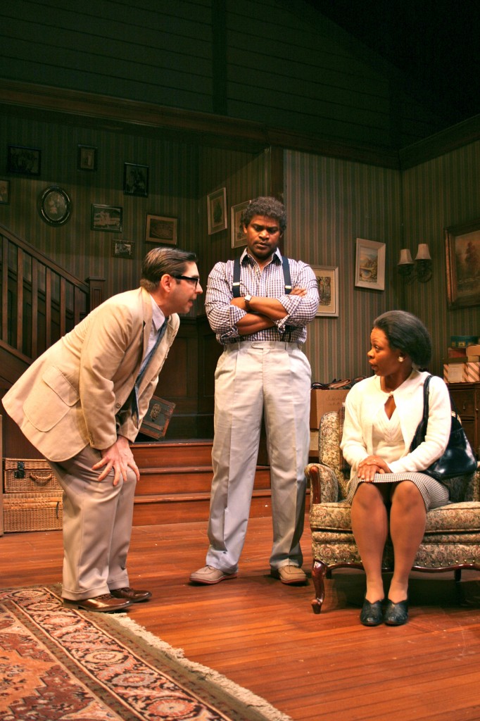 Bruce Norris' Clybourne Park, cast on stage at the Panasonic Theatre, Toronto, Ontario