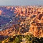 Majestic Vista of the Grand Canyon at Dusk