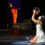 (l – r) Hanna Schwarz as Herodias and Erika Sunnegårdh as Salome