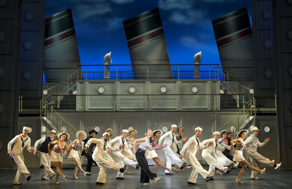 Roundabout Theatre Company’s ANYTHING GOES. Pictured: Rachel York and Company. 