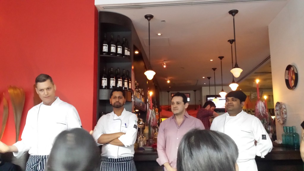 Arturo (far left) shares his passion and family recipes with you at his Milagro Cantina Mexicana restos. 