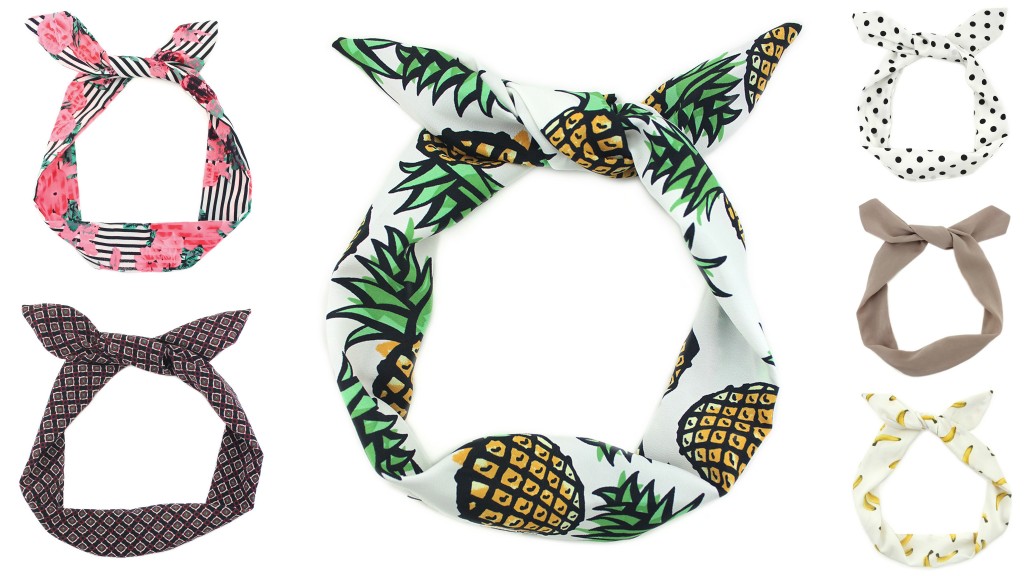 These Shop for Jayu headbands come in a wide variety of prints from simple to playful.