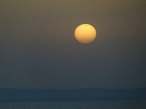 Moon over La Goulette