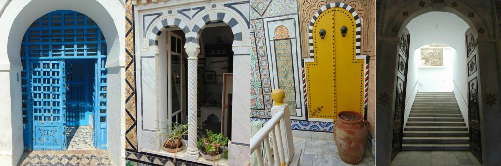 The windows and doorways of Tunisia. 