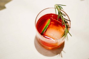 Rosemary Lime Negroni