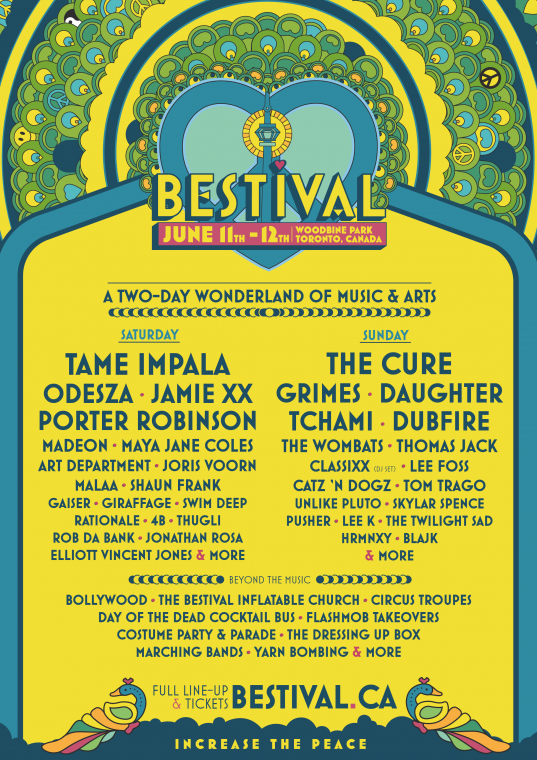 Bestival lineup