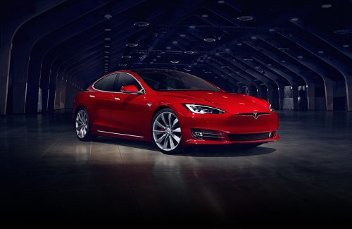 Car Tesla. Model S, Model 3.