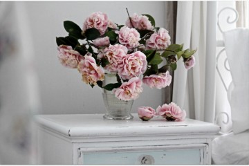 Flowers can be placed just about anywhere you can think of in the home. Get creative and think outside of the box.