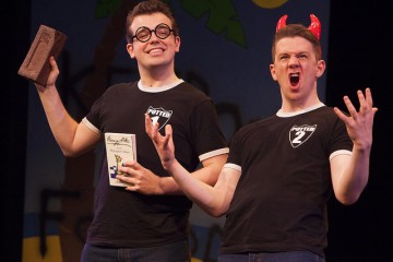James Percy and Benjamin Stratton in Potted Potter