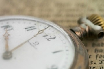 Omega old style clock. Productivity. TheSceneinTO.com