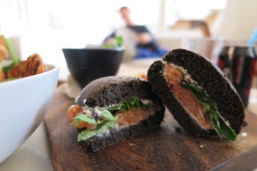 Healthy Lox Sandwich Unsplash Helena Martinez. Healthy Eating. TheSceneinTO.com