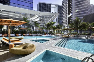 Hotel EAST, Miami, hotel, poolside. TheSceneinTO.com